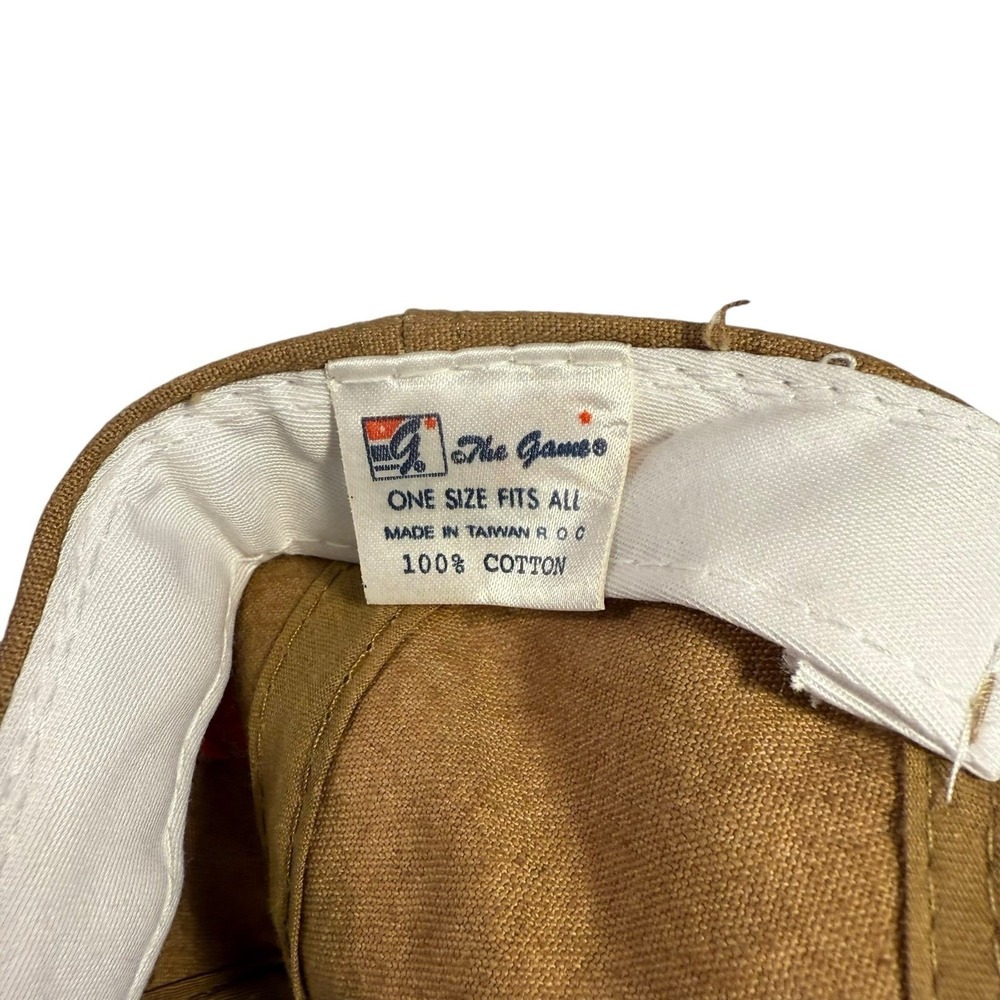 Vtg‎ 1996 Atlanta Olympics Coca-Cola Torch Relay snapback hat in khaki and gray - Picture 8 of 8